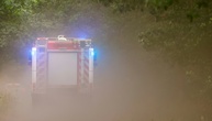 Weiter Waldbrände in Deutschland - Löschhubschrauber in Plauen im Einsatz