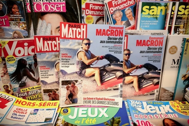 Bild vergr&ouml;&szlig;ern: Urlaubsfotos von Macron auf Jetski lösen unter linken Politikern Empörung aus