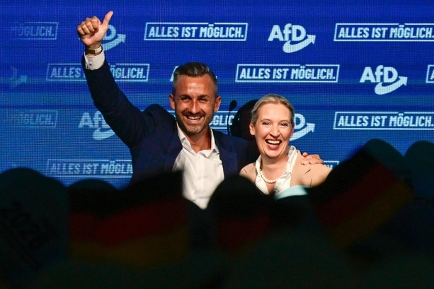 Bild vergr&ouml;&szlig;ern: AfD-Chefin Weidel unterstützt Abschaffung des Verfassungsschutzes