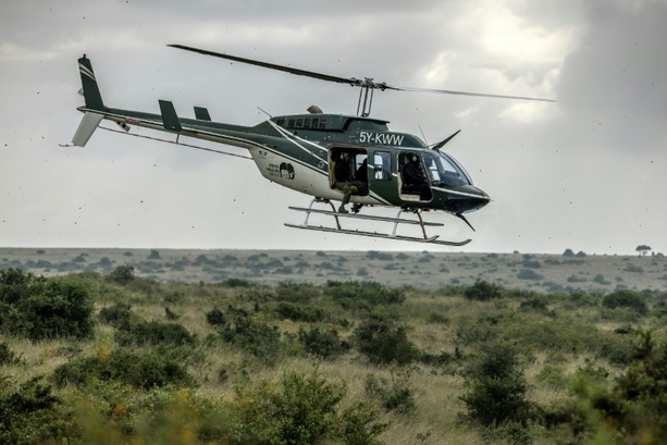 Bild vergr&ouml;&szlig;ern: Touristen-Hubschrauber in Kenia abgestürzt - Keine Überlebenden