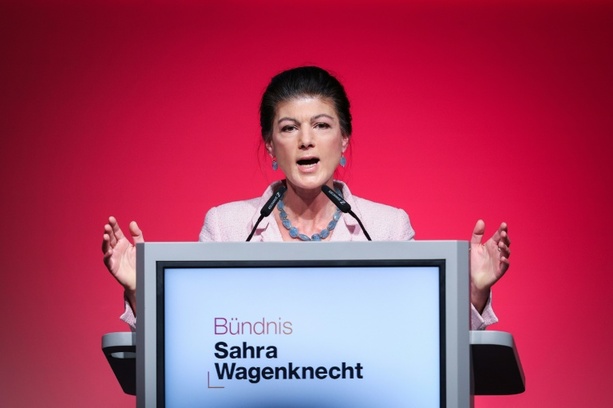 Bild vergr&ouml;&szlig;ern: Wagenknecht: BSW unterstützt einzelne AfD-Vorhaben in Sachsen-Anhalt