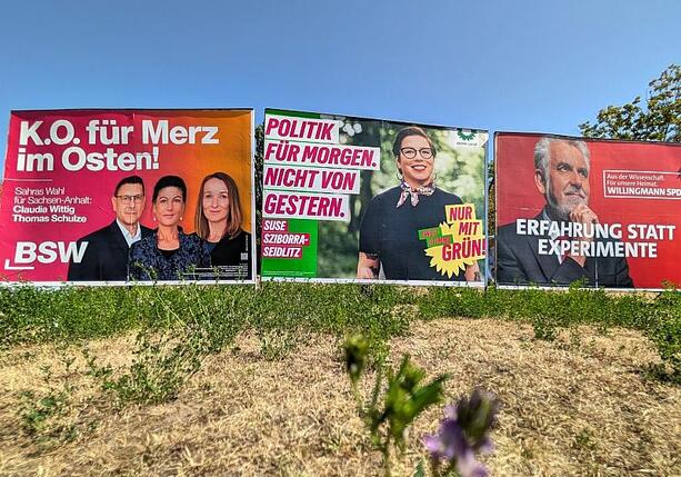 Bild vergr&ouml;&szlig;ern: Wagenknecht will über Landtagswahl Merz stürzen