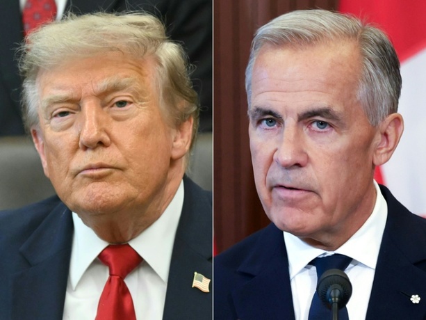 Bild vergr&ouml;&szlig;ern: Handelsstreit mit Kanada: Trump verdoppelt Zölle auf Autos