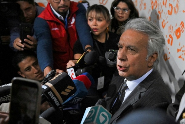 Bild vergr&ouml;&szlig;ern: Ecuadors Ex-Präsident Moreno wegen Korruption bei Bauprojekt schuldig gesprochen