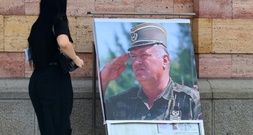 Leiche von Kriegsverbrecher Mladic in Serbien eingetroffen