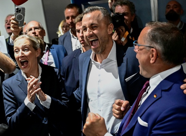 Bild vergr&ouml;&szlig;ern: Weidel sieht in Sachsen-Anhalt Regierungsauftrag für AfD