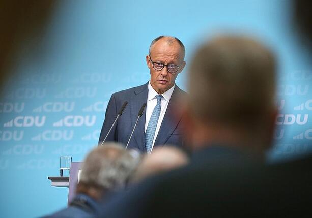 Bild vergr&ouml;&szlig;ern: CDU laut Merz ernsthaft in Gefahr