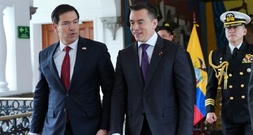 Rubio verteidigt bei Besuch in Ecuador US-Einsätze gegen mutmaßliche Drogenboote
