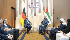 Präsident der Vereinigten Arabischen Emirate zu Staatsbesuch in Deutschland
