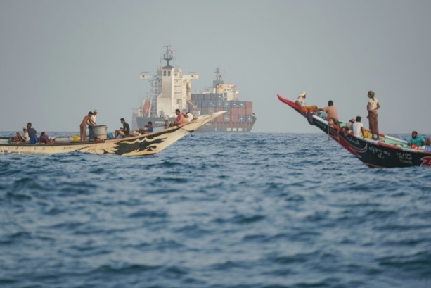 Bild vergr&ouml;&szlig;ern: Bab al-Mandab: Deutsche Reeder besorgt über Sicherheitslage im Roten Meer