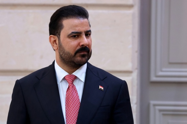 Bild vergr&ouml;&szlig;ern: Bundeskanzler Merz empfängt irakischen Ministerpräsidenten al-Saidi