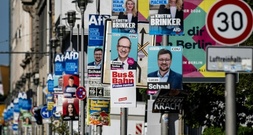 Spitzenkandidaten für Abgeordnetenhauswahl in Berlin stellen sich Bürgerfragen