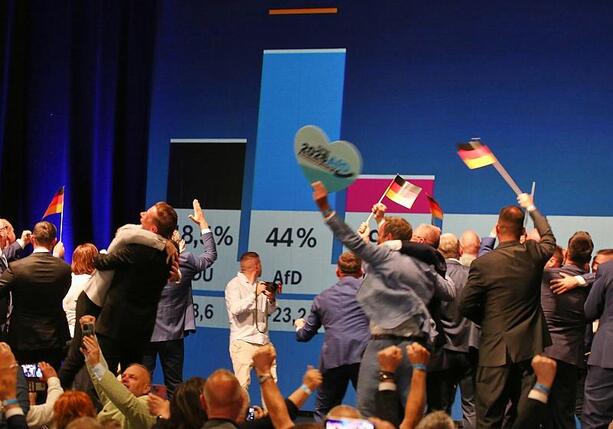 Bild vergr&ouml;&szlig;ern: Lieberknecht sieht AfD-Sieg als Plebiszit ostdeutscher Befreiung