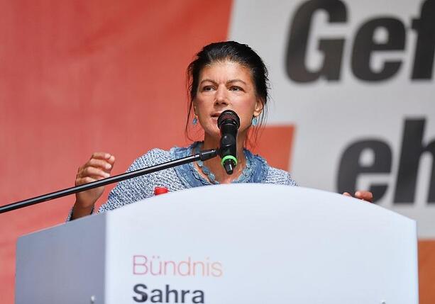 Bild vergr&ouml;&szlig;ern: Wagenknecht: Brandmauer führt AfD zur absoluten Mehrheit
