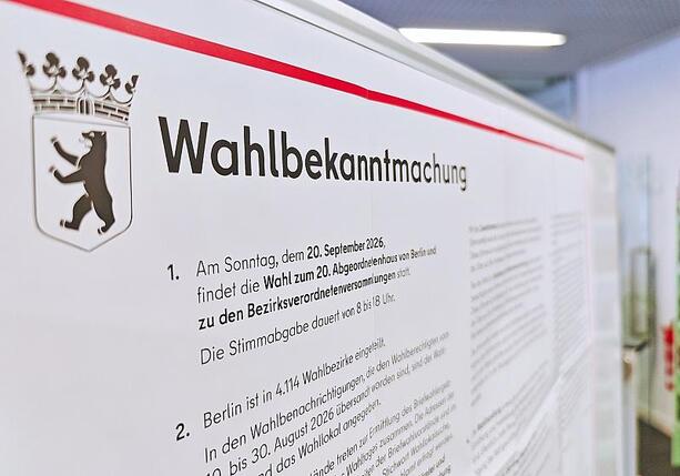 Bild vergr&ouml;&szlig;ern: Berliner Landeswahlleiter meldet etwas höhere Wahlbeteiligung