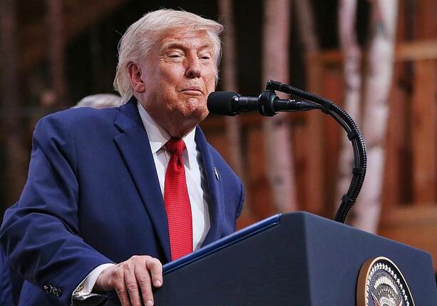 Bild vergr&ouml;&szlig;ern: Trump will geplanten Triumphbogen zum Militärkomplex machen