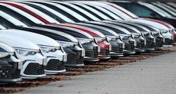 Exporte von neuen Pkw deutlich gesunken
