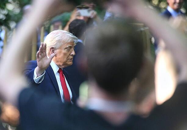 Bild vergr&ouml;&szlig;ern: Große US-Sender schränken Trump-Berichterstattung ein