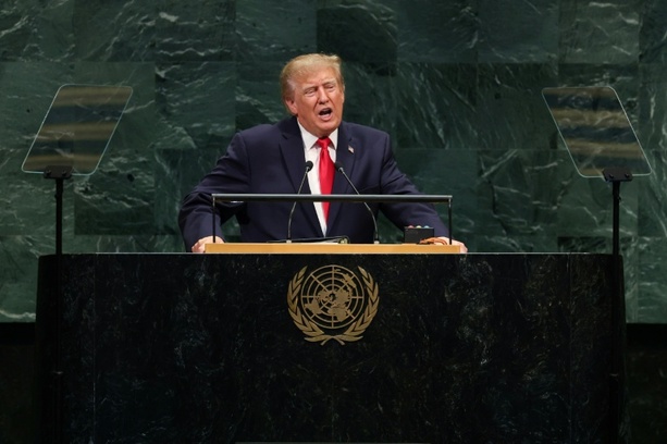 Bild vergr&ouml;&szlig;ern: Trump ruft Mitgliedstaaten zu Abkehr von Internationalem Strafgerichtshof auf