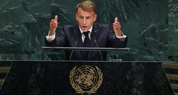 UN-Generaldebatte: Israel weist Macron-Äußerungen über Westjordanland als 