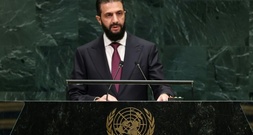 Syriens Übergangspräsident bekräftigt vor der UNO Anspruch auf den Golan