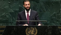 Syriens Übergangspräsident bekräftigt vor der UNO Anspruch auf den Golan