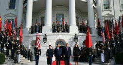 Xi von Trump im Weißen Haus empfangen