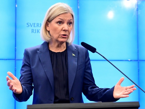 Bild vergr&ouml;&szlig;ern: Schwedische Wahlsiegerin Andersson scheitert mit Regierungsbildung