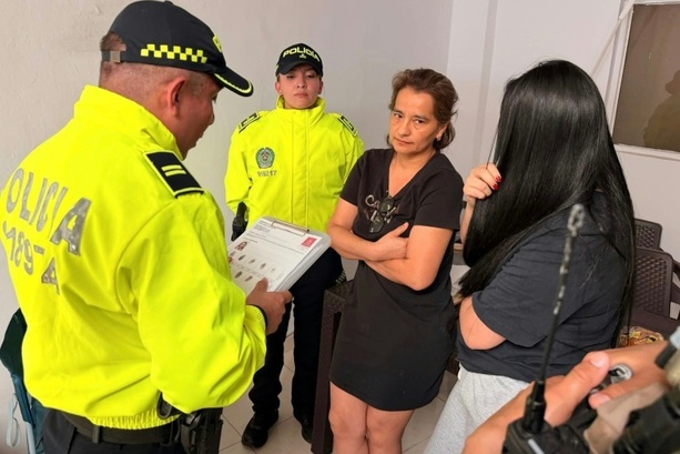 Bild vergr&ouml;&szlig;ern: Frau und Tochter von ecuadorianischem Drogenboss in Kolumbien gefasst