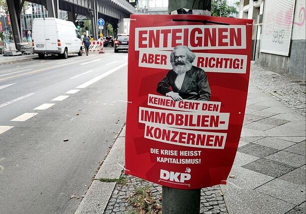 Bild vergr&ouml;&szlig;ern: Mehrheit der Deutschen lehnt Enteignungen gegen hohe Mieten ab