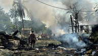 Rettungskräfte: Zahl der Toten bei Angriff der Armee auf Markt in Myanmar auf 50 gestiegen