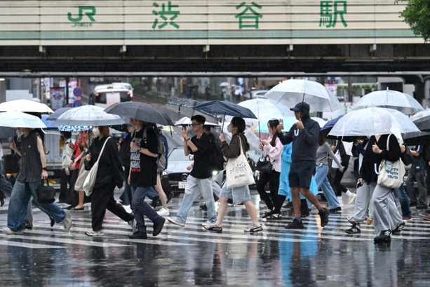 Bild vergr&ouml;&szlig;ern: 34 Tage Regenwetter: Tokio erlebt längste nasse Phase seit Aufzeichnungsbeginn