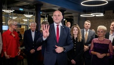 Nachwahlbefragungen: Pro-EU-Partei von Lettlands Regierungschef liegt vorn