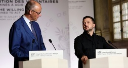 Unterstützung für die Ukraine: Kanzler Merz und Wirtschaftsministerin Reiche in Kiew