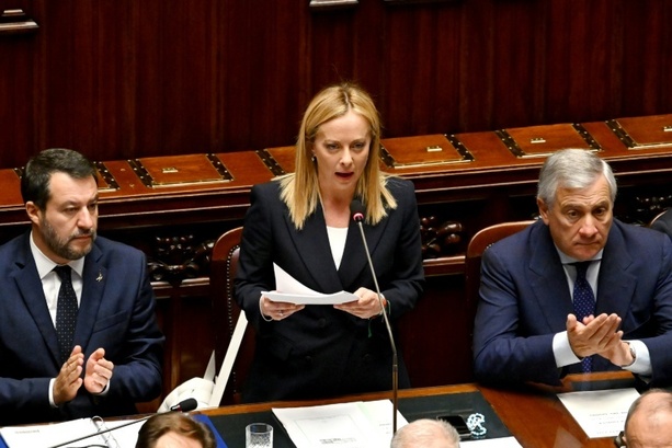 Bild vergr&ouml;&szlig;ern: Italiens Parlament billigt umstrittene Wahlrechtsreform von Meloni