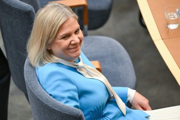 Bild vergr&ouml;&szlig;ern: Schwedens Wahlsiegerin Andersson scheitert erneut mit Regierungsbildung