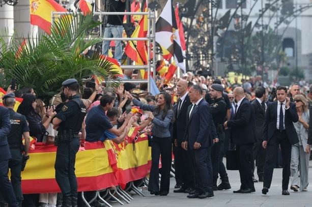 Bild vergr&ouml;&szlig;ern: Spanisches Königspaar besucht Exklave Ceuta in Nordafrika