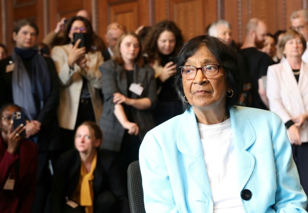 Bild vergr&ouml;&szlig;ern: AFP-Interview: Friedensnobelpreisträgerin Pillay empfiehlt Trump Lektion im Völkerrecht