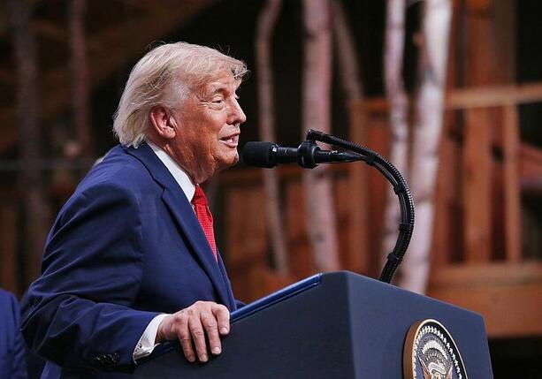 Bild vergr&ouml;&szlig;ern: Trump setzt neues Sanktionspaket gegen Russland aus
