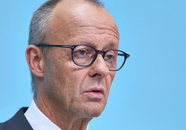Bild vergr&ouml;&szlig;ern: Merz warnt SPD und Grüne vor Linksbündnis in Berlin