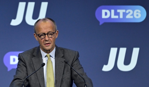 Bild vergr&ouml;&szlig;ern: Merz wirbt bei Junger Union für Reformkurs und erteilt Minderheitsregierung Absage