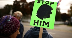 Landesweite Anti-Trump-Proteste vor wichtigen US-Kongresswahlen