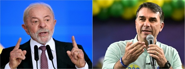 Bild vergr&ouml;&szlig;ern: Lula und Bolsonaro liefern sich Fernsehduell vor Stichwahl