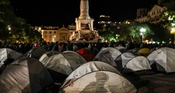 Polizei räumt in Lissabon Protestlager gegen Wohnungsnot - 55 Festnahmen