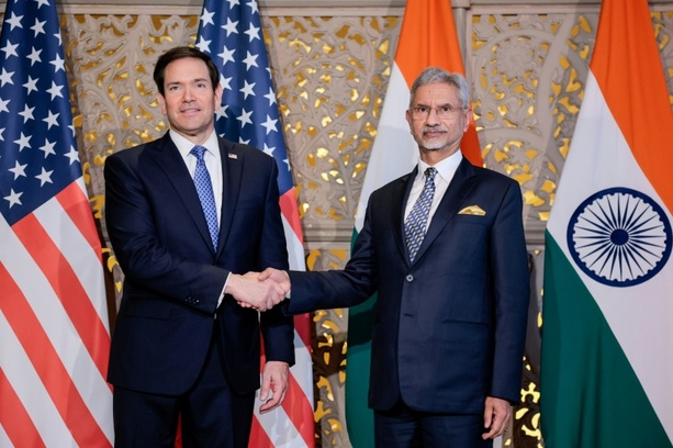 Bild vergr&ouml;&szlig;ern: US-Außenminister Rubio hält Handelseinigung mit Indien für greifbar