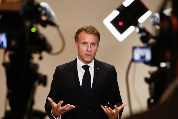 Bild vergr&ouml;&szlig;ern: Macron: Staatenlenker machen nach Ausschreitungen Wahlkampf auf Kosten Frankreichs