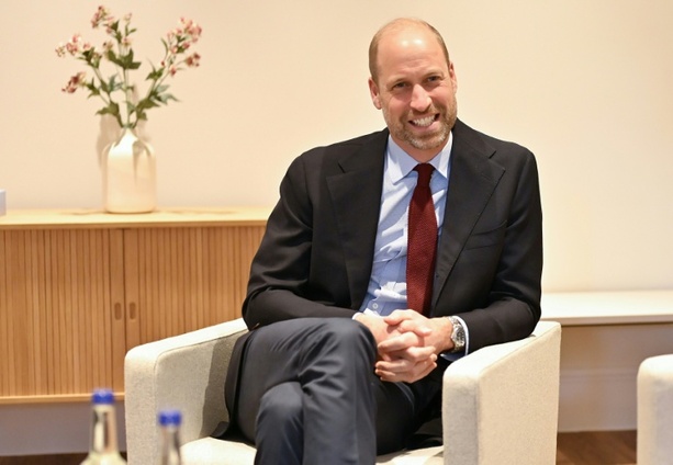 Bild vergr&ouml;&szlig;ern: William redet als Überraschungsgast bei Talk-Show über seinen Berufswunsch Polizist