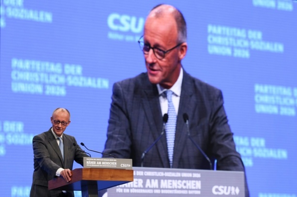 Bild vergr&ouml;&szlig;ern: Merz fordert CDU und CSU zu maximaler Geschlossenheit auf: Union werde bekämpft