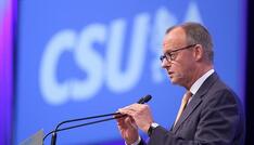 CSU-Parteitag: Merz ruft Union zu Geschlossenheit auf