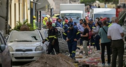 Mutmaßliche Kupferdiebe: Festnahmen nach tödlicher Wohnhaus-Explosion in Athen
